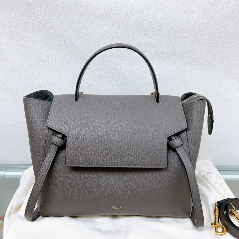 Celine belt bag mini 灰色鯰魚包（迷你尺寸即大號）-0