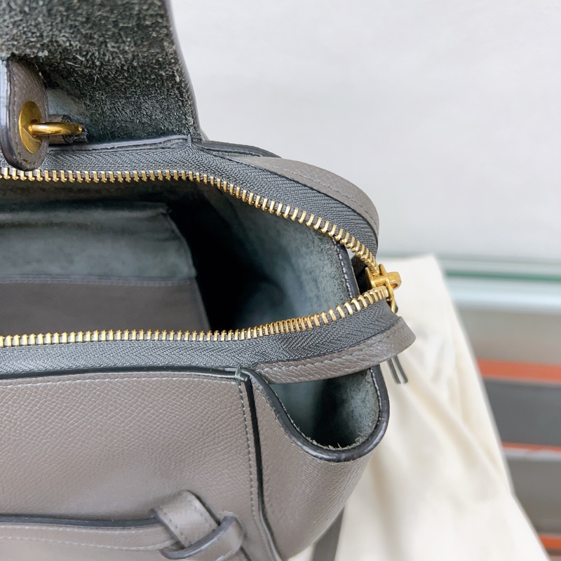 Celine belt bag mini 灰色鯰魚包（迷你尺寸即大號）-19