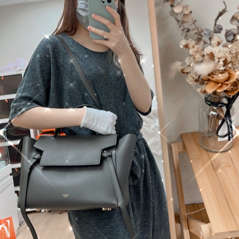 Celine belt bag mini 灰色鯰魚包（迷你尺寸即大號）-22