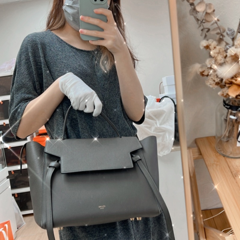 Celine belt bag mini 灰色鯰魚包（迷你尺寸即大號）-23