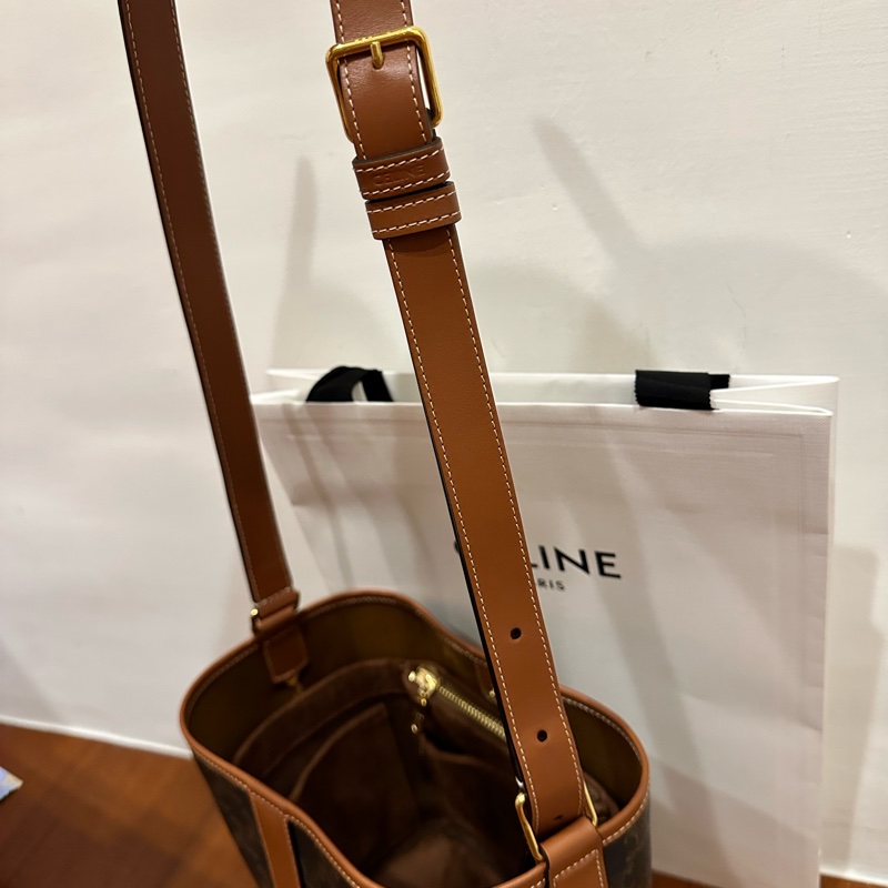 Celine 老花水桶包 95新-12