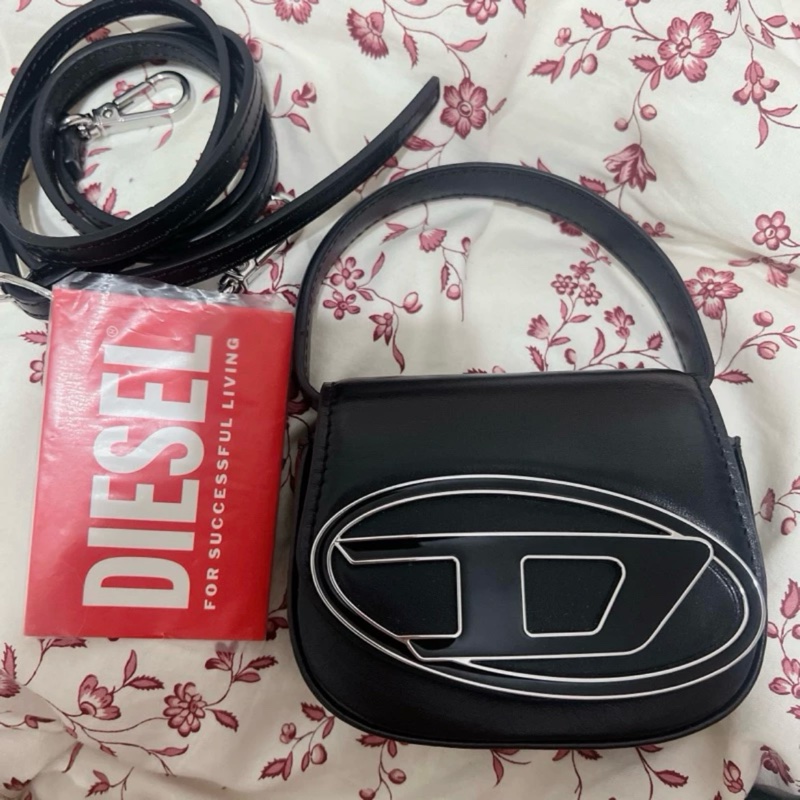 DIESEL 1dr xs 黑色 叮噹包-0