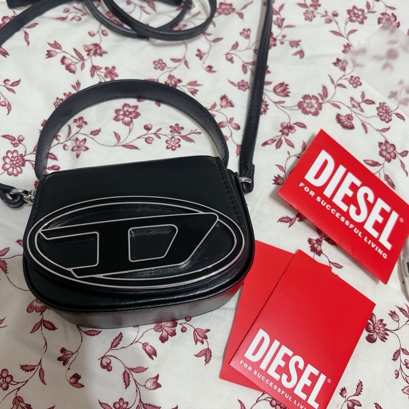 DIESEL 1dr xs 黑色 叮噹包-1