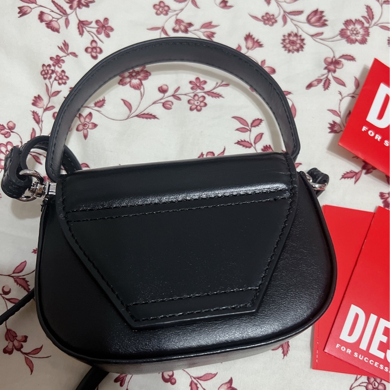 DIESEL 1dr xs 黑色 叮噹包-7