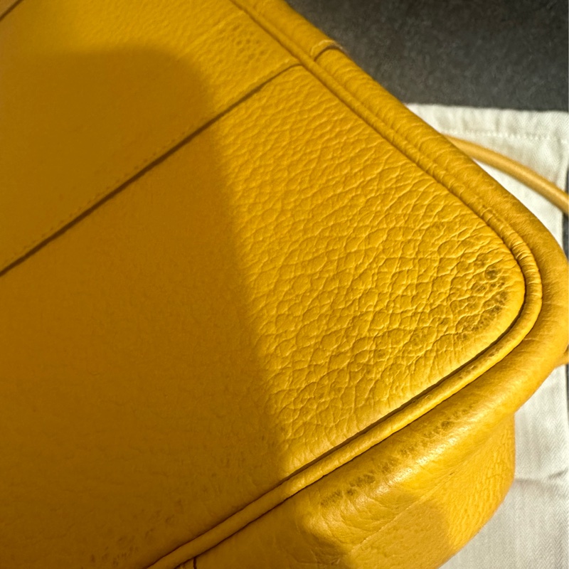 Hermès愛馬仕 GP36 Garden Party 36 琥珀黃Jaune Amber-9