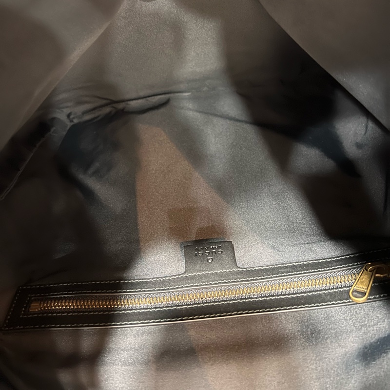 Gucci 473872 老花 貓咪 GG Logo 後背包 束口包 手提包 肩背包-7