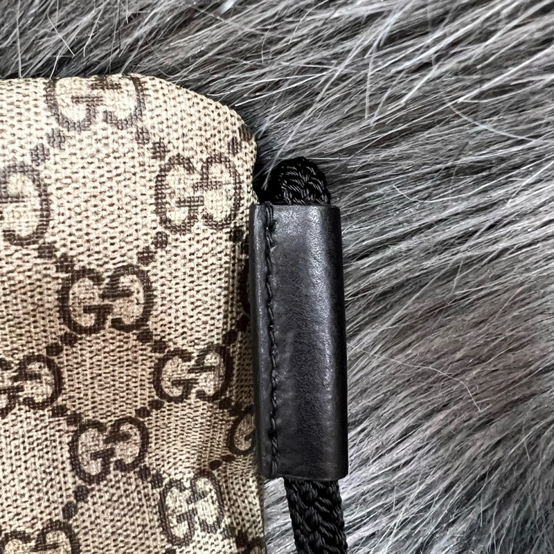 Gucci 473872 老花 貓咪 GG Logo 後背包 束口包 手提包 肩背包-11