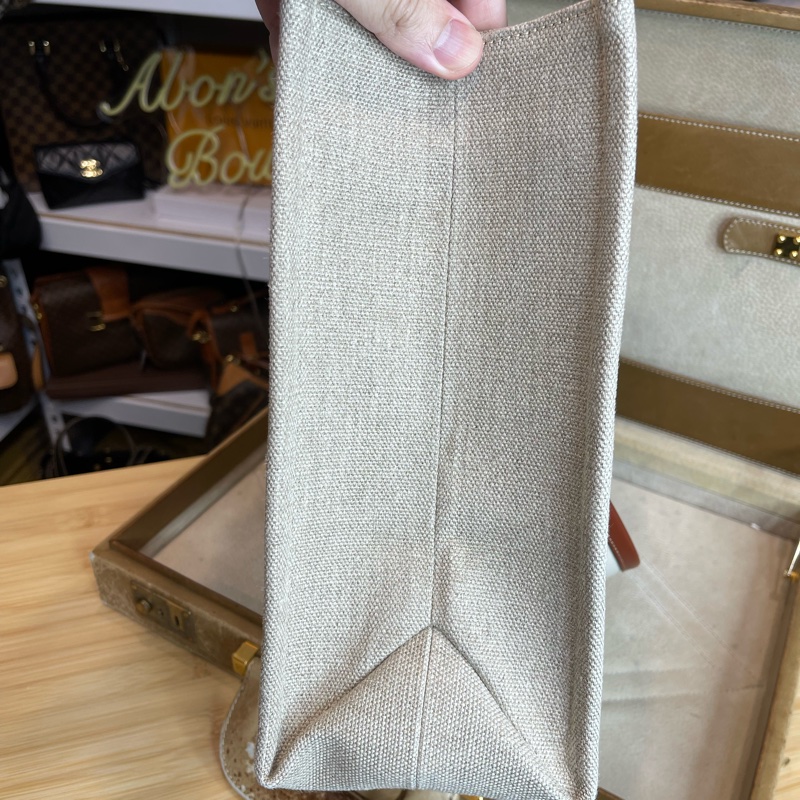 CHLOE woody Medium中款雙把Logo托特包🧸超夯新款-10