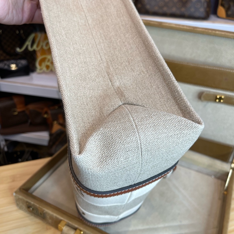 CHLOE woody Medium中款雙把Logo托特包🧸超夯新款-11