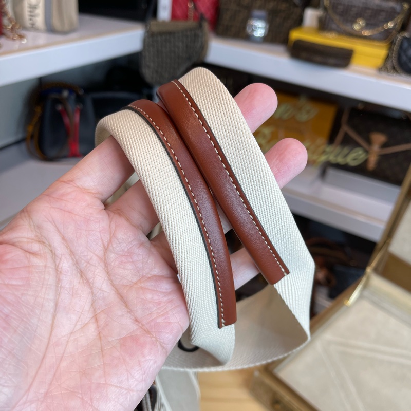 CHLOE woody Medium中款雙把Logo托特包🧸超夯新款-23