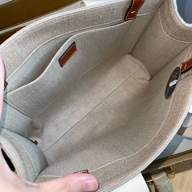 CHLOE woody Medium中款雙把Logo托特包🧸超夯新款-24