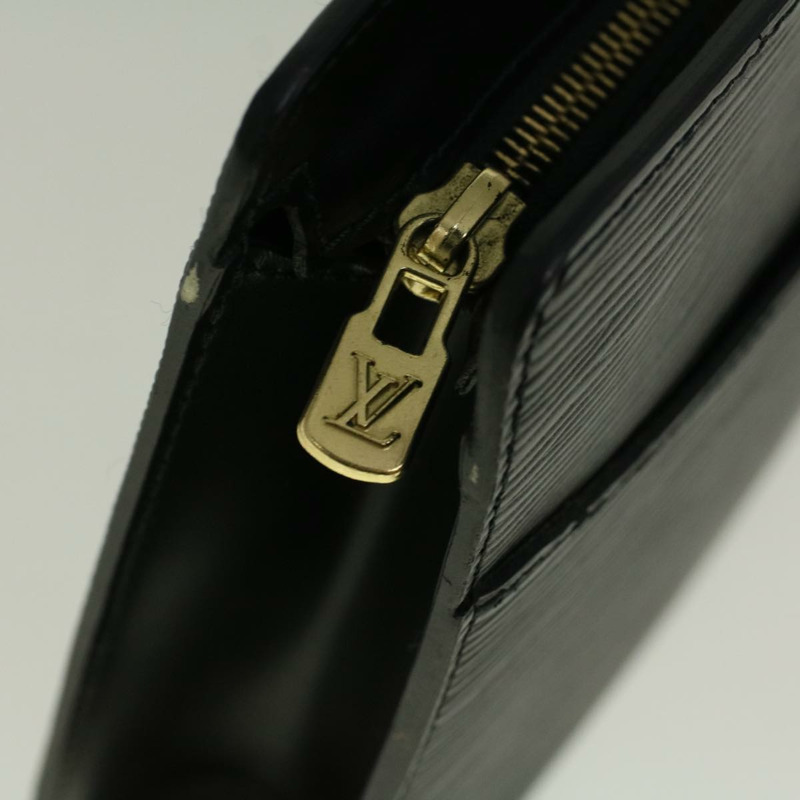 【日本直送】路易威登 Epi Pochette Homme 手拿包 黑色 M52522 LV 正品 th4162-7