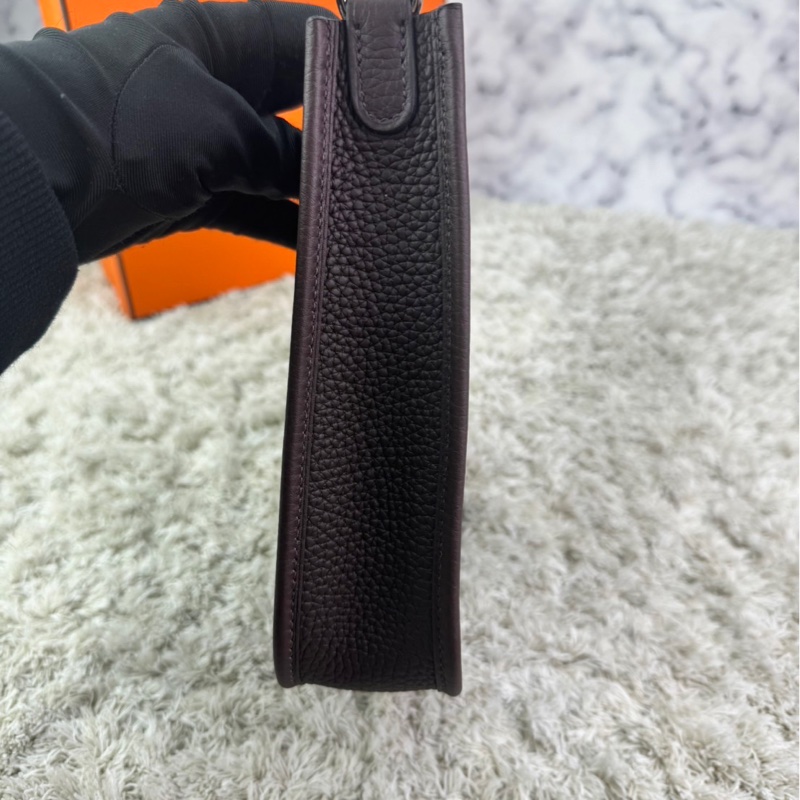 愛馬仕～Hermes  Evelyne16 馬鞍紅 /紅棕色  銀釦  Z刻  ⭕️全新⭕️膠膜未撕⭕️-9