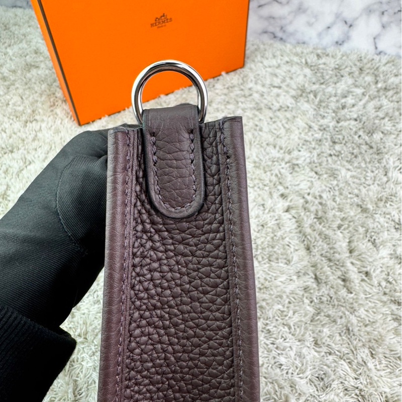 愛馬仕～Hermes  Evelyne16 馬鞍紅 /紅棕色  銀釦  Z刻  ⭕️全新⭕️膠膜未撕⭕️-17