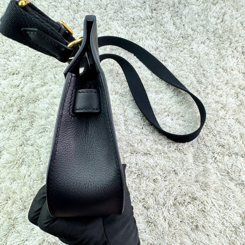 愛馬仕Hermes新款Jypsiere mini 吉普賽 黑色 金扣 evergrain皮 B刻  ⭕️近新品⭕️膠膜未撕⭕️男女都可輕鬆駕馭⭕️-16