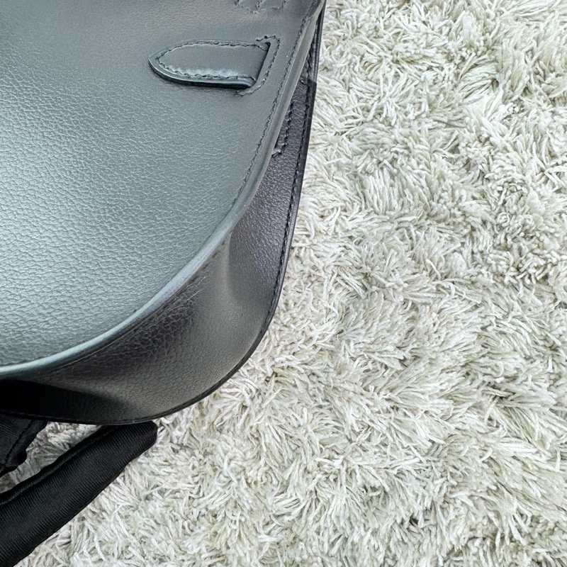 愛馬仕Hermes新款Jypsiere mini 吉普賽 黑色 金扣 evergrain皮 B刻  ⭕️近新品⭕️膠膜未撕⭕️男女都可輕鬆駕馭⭕️-20