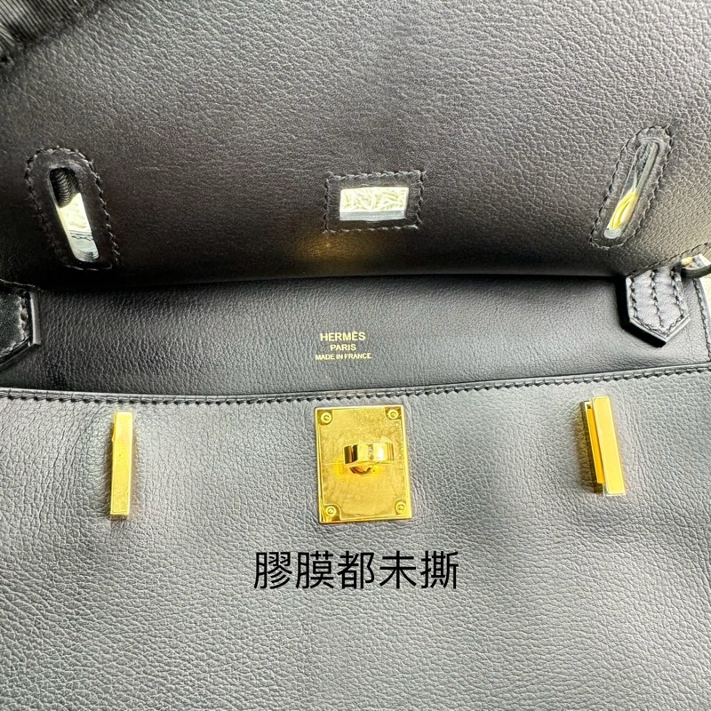 愛馬仕Hermes新款Jypsiere mini 吉普賽 黑色 金扣 evergrain皮 B刻  ⭕️近新品⭕️膠膜未撕⭕️男女都可輕鬆駕馭⭕️-27