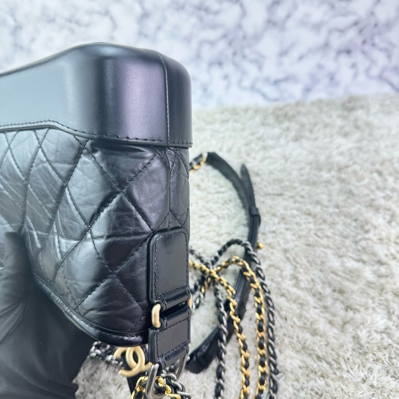 CHANEL 香奈兒流浪包  黑色 小號  ⭕️全新閒置品⭕️高標請99新看待⭕️-15