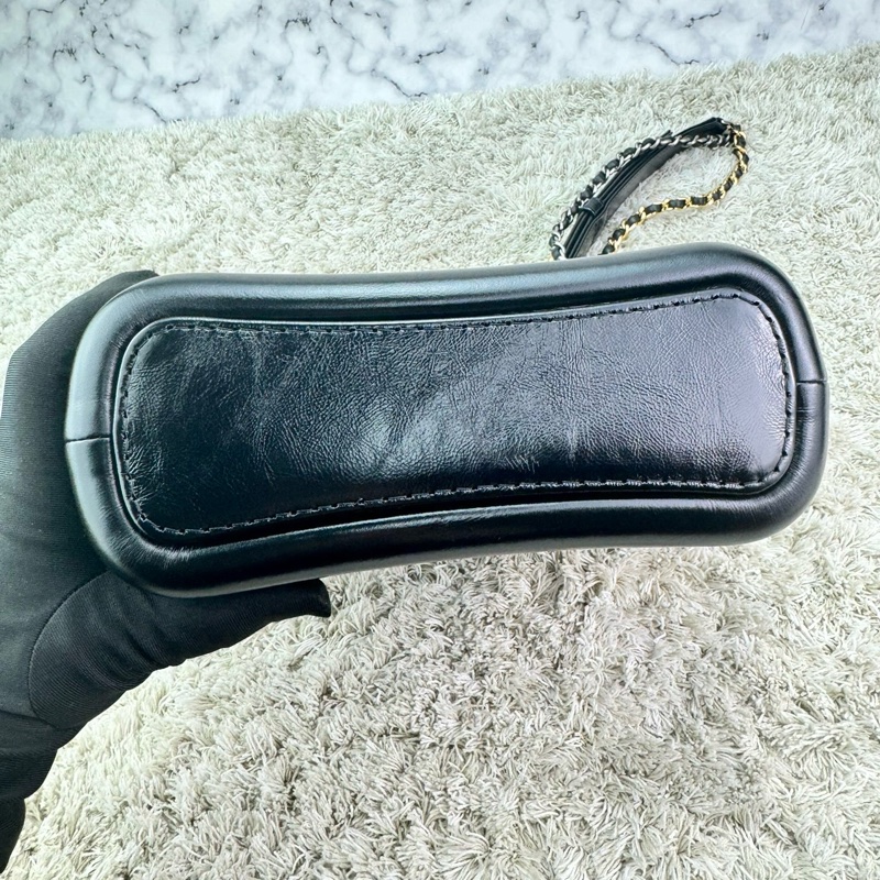 CHANEL 香奈兒流浪包  黑色 小號  ⭕️全新閒置品⭕️高標請99新看待⭕️-19