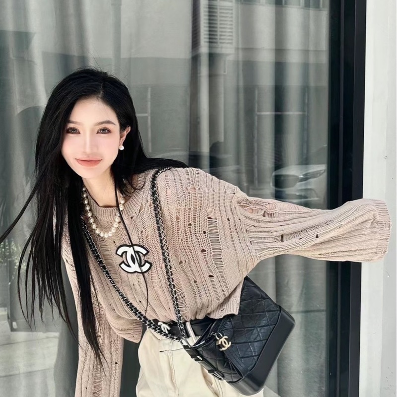 CHANEL 香奈兒流浪包  黑色 小號  ⭕️全新閒置品⭕️高標請99新看待⭕️-32