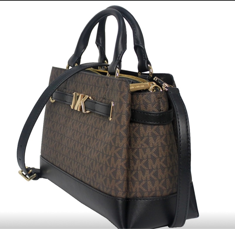 Michael Kors MK Reed 黛妃包(深咖)-1