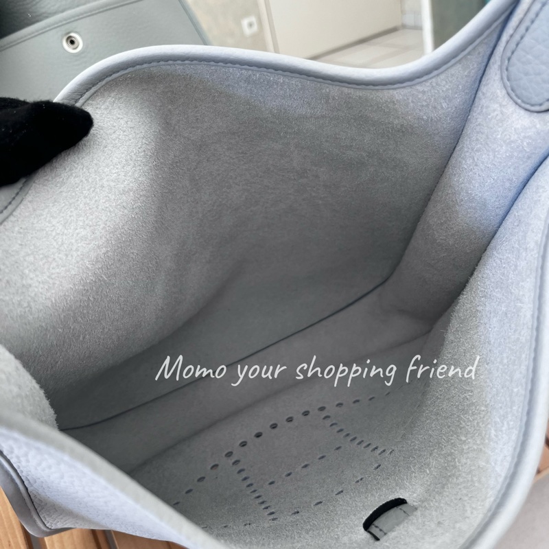 愛馬仕 evelyne29 聖杯藍｜全新全配｜2024.3月W刻-7