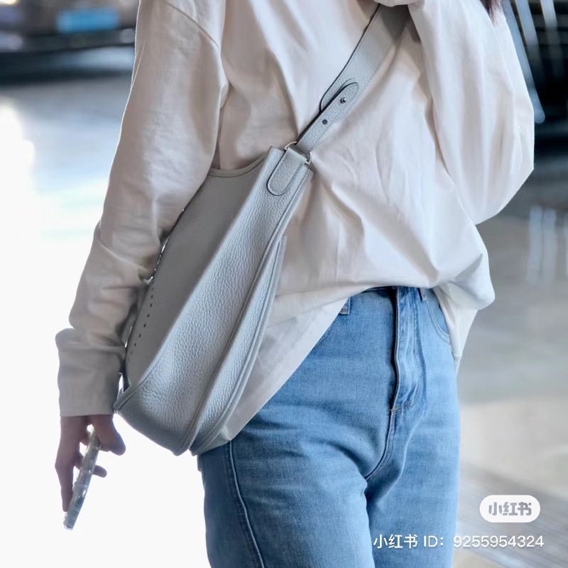 愛馬仕 evelyne29 聖杯藍｜全新全配｜2024.3月W刻-13