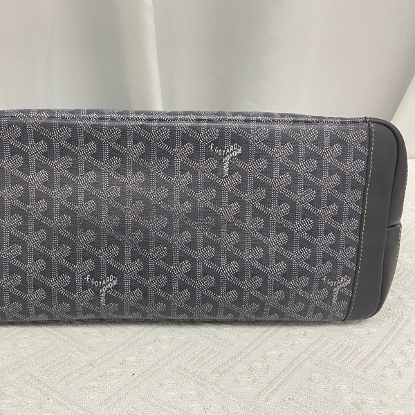 Goyard 戈雅 Artois 拉鏈單肩包 中號 灰色-9