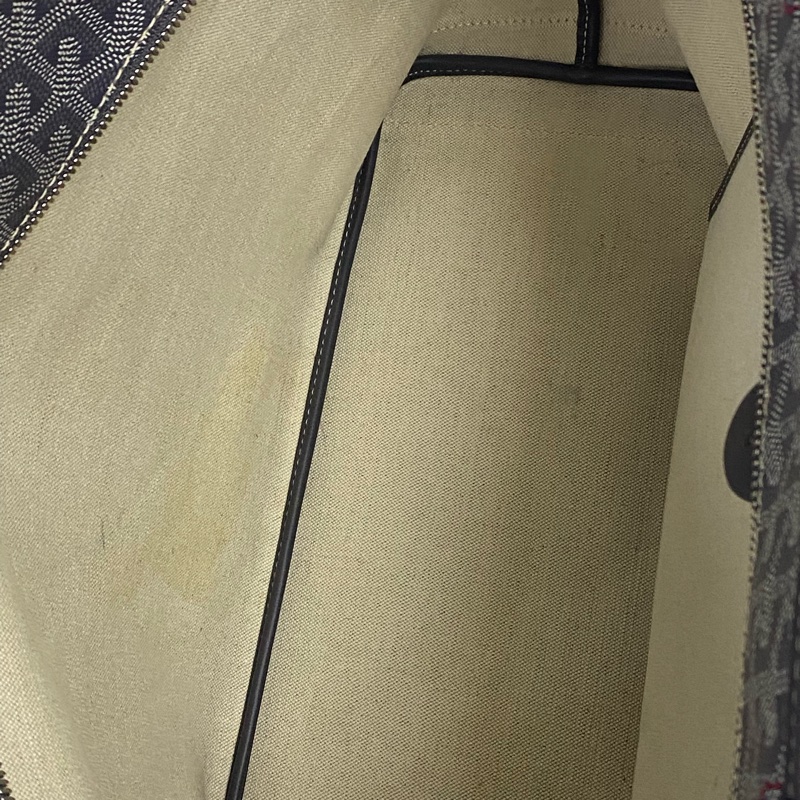 Goyard 戈雅 Artois 拉鏈單肩包 中號 灰色-10