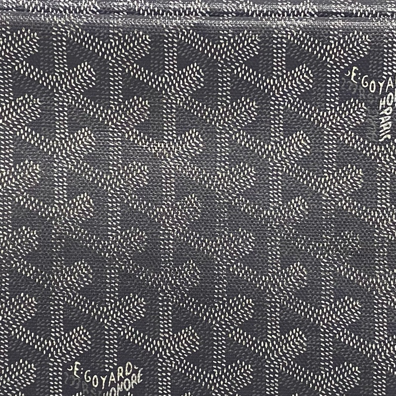 Goyard 戈雅 Artois 拉鏈單肩包 中號 灰色-17