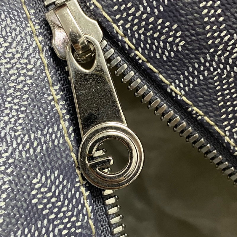Goyard 戈雅 Artois 拉鏈單肩包 中號 灰色-19