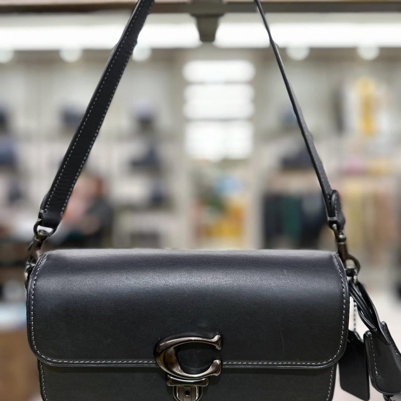 COACH|蔻馳Studio20法棍包🔝黑色-4