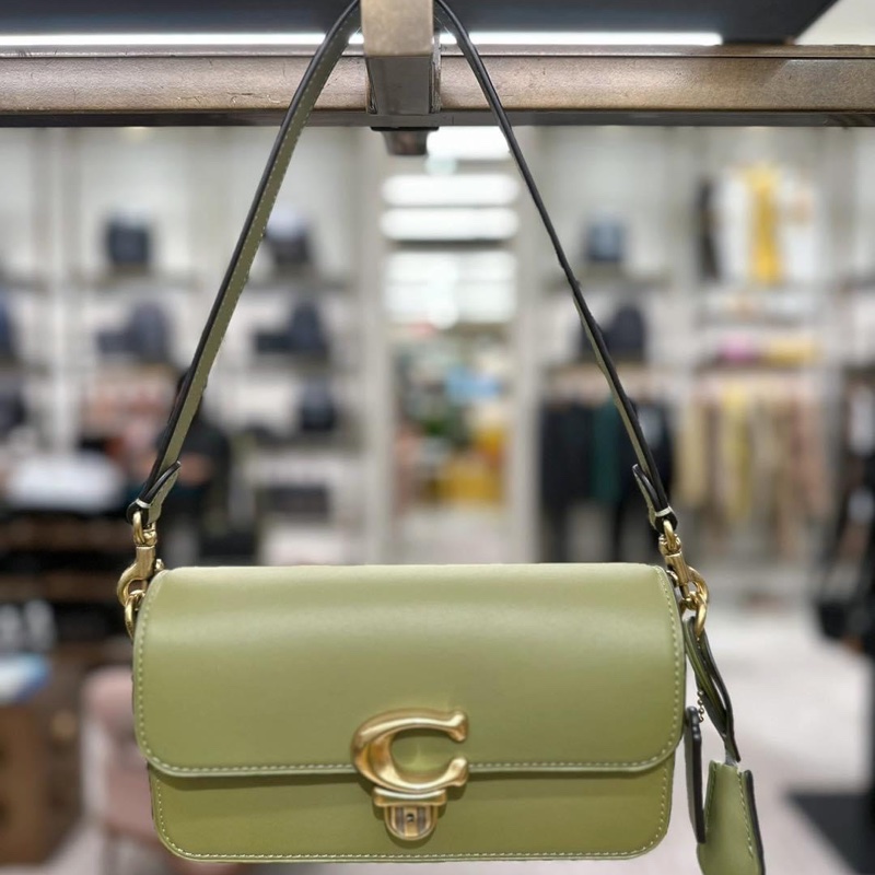 COACH|蔻馳Studio20法棍包🔝黑色-11