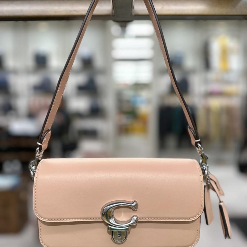 COACH|蔻馳Studio20法棍包🔝黑色-13