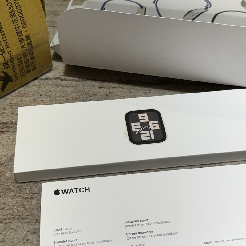 Apple Watch SE2星光色 44mm 只用過一次-0
