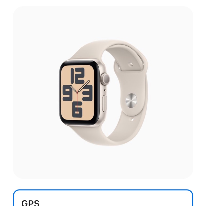 Apple Watch SE2星光色 44mm 只用過一次-5