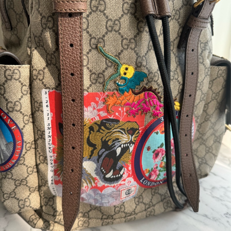 Gucci 唐老鴨聯名系列後背包-3