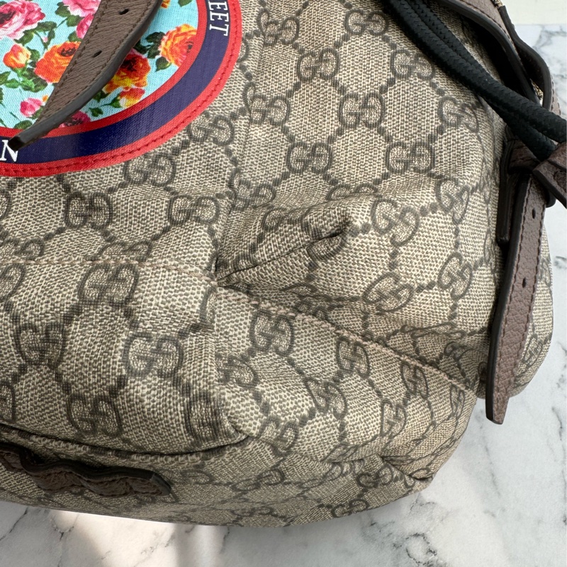 Gucci 唐老鴨聯名系列後背包-4