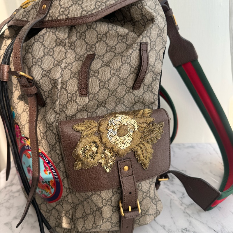 Gucci 唐老鴨聯名系列後背包-9