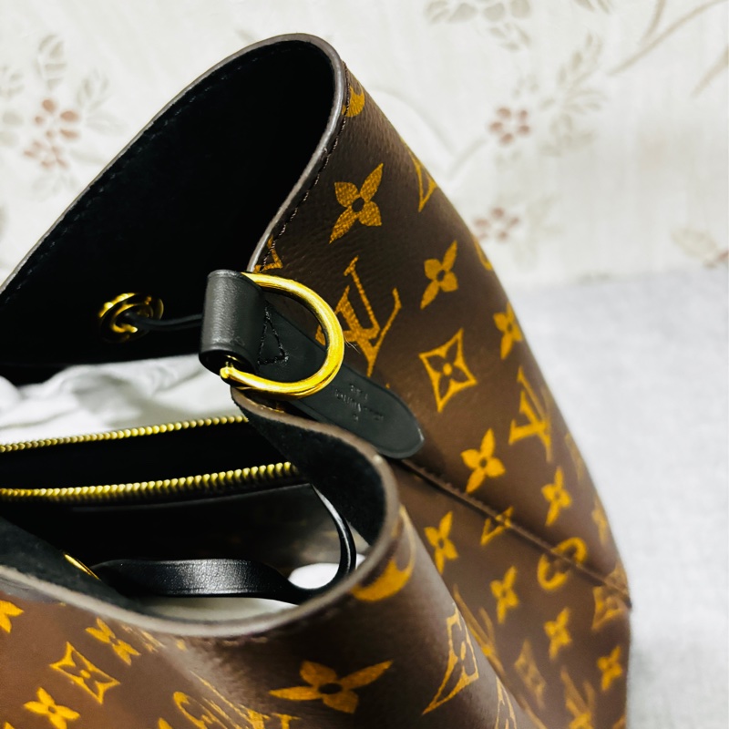 【哥吉拉精品時尚】 LV水桶包MM經典黑款(誠可議🔪不要)-37