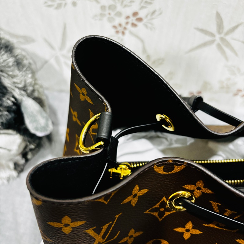 【哥吉拉精品時尚】 LV水桶包MM經典黑款(誠可議🔪不要)-38