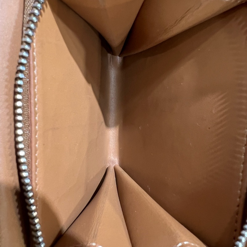 Loewe 焦糖色 咖啡色 Puzzle 短夾 皮夾 錢包 零錢包 中夾-13