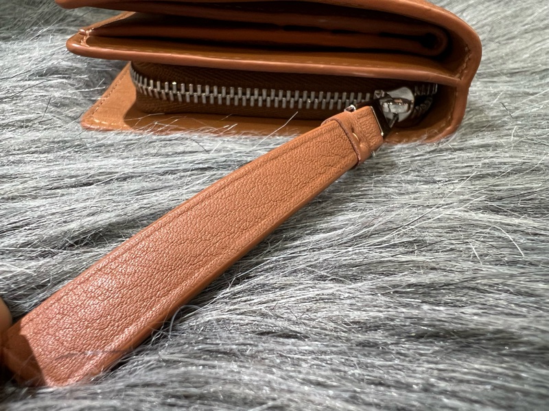 Loewe 焦糖色 咖啡色 Puzzle 短夾 皮夾 錢包 零錢包 中夾-19