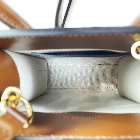 GUCCI 咖啡色 PVC INTERLOCKING G MINI琴譜包 671623-6