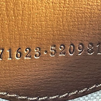 GUCCI 咖啡色 PVC INTERLOCKING G MINI琴譜包 671623-8