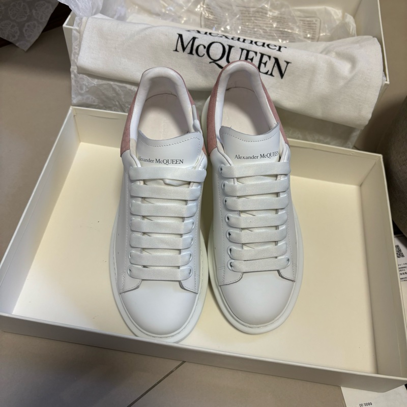 Alexander McQUEEN小白鞋 全新 37號 鞋盒 紙袋 防塵袋-6