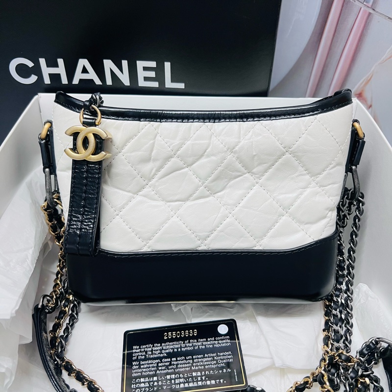 香奈兒熊貓流浪包小款-0