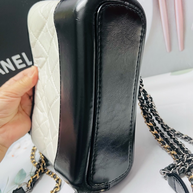 香奈兒熊貓流浪包小款-6