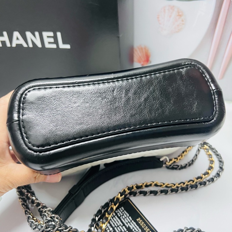 香奈兒熊貓流浪包小款-9