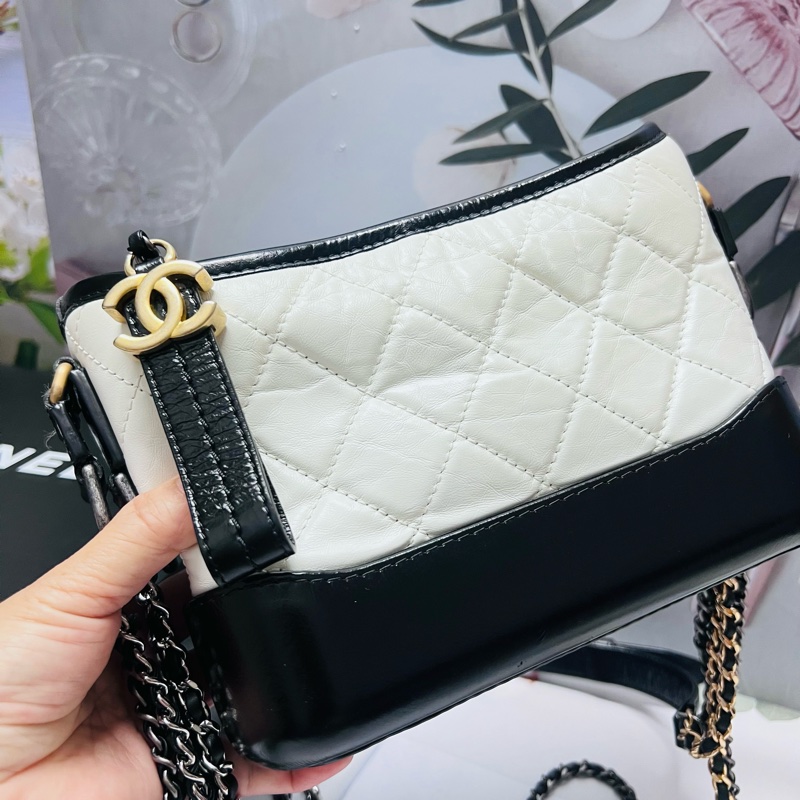 香奈兒熊貓流浪包小款-15